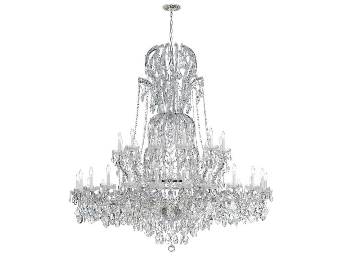 Crystorama 37-Light Maria Theresa Traditional Crystal Chandelier