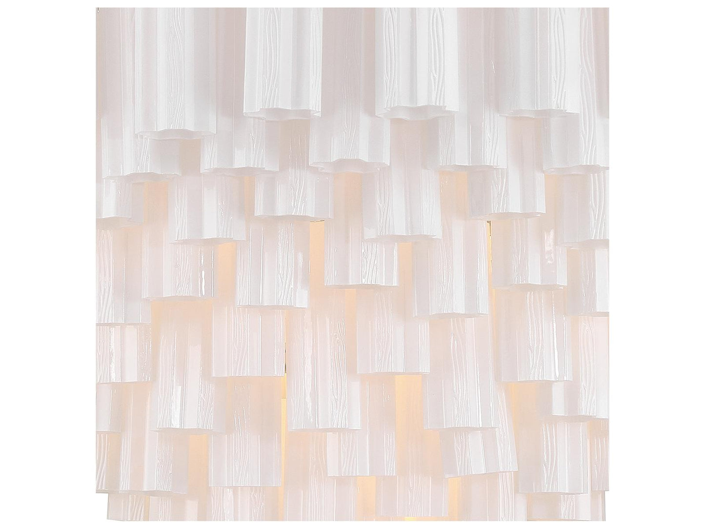 Crystorama 28-Light Addis Chandelier with Tronchi Glass Tubes