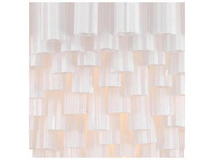 Crystorama 28-Light Addis Chandelier with Tronchi Glass Tubes