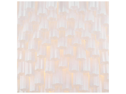 Crystorama Addis 40-Light Chandelier with Tronchi Glass