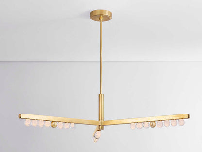 Corbett Lighting 3-Light Annecy LED Chandelier Vintage Brass