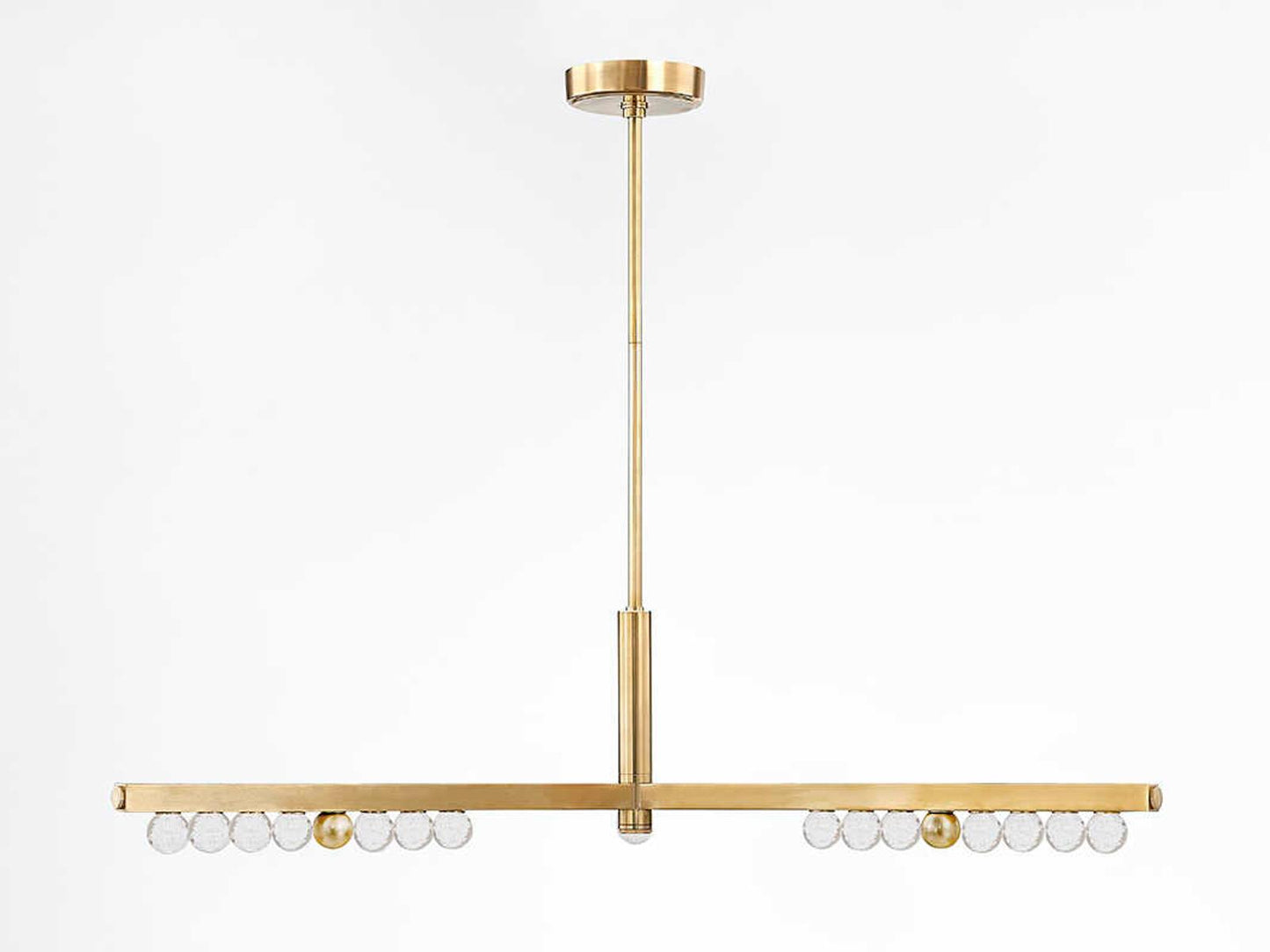 Corbett Lighting 3-Light Annecy LED Chandelier Vintage Brass