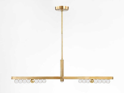 Corbett Lighting 3-Light Annecy LED Chandelier Vintage Brass