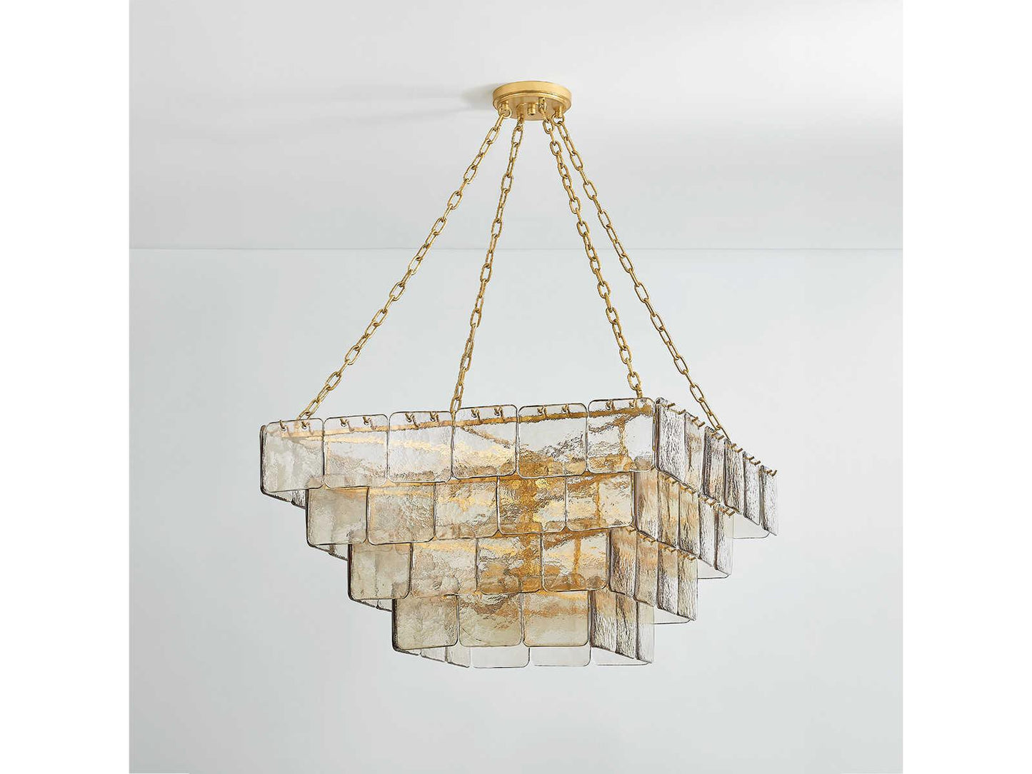 Corbett Lighting 17-Light Regal Chandelier in Vintage Gold Leaf