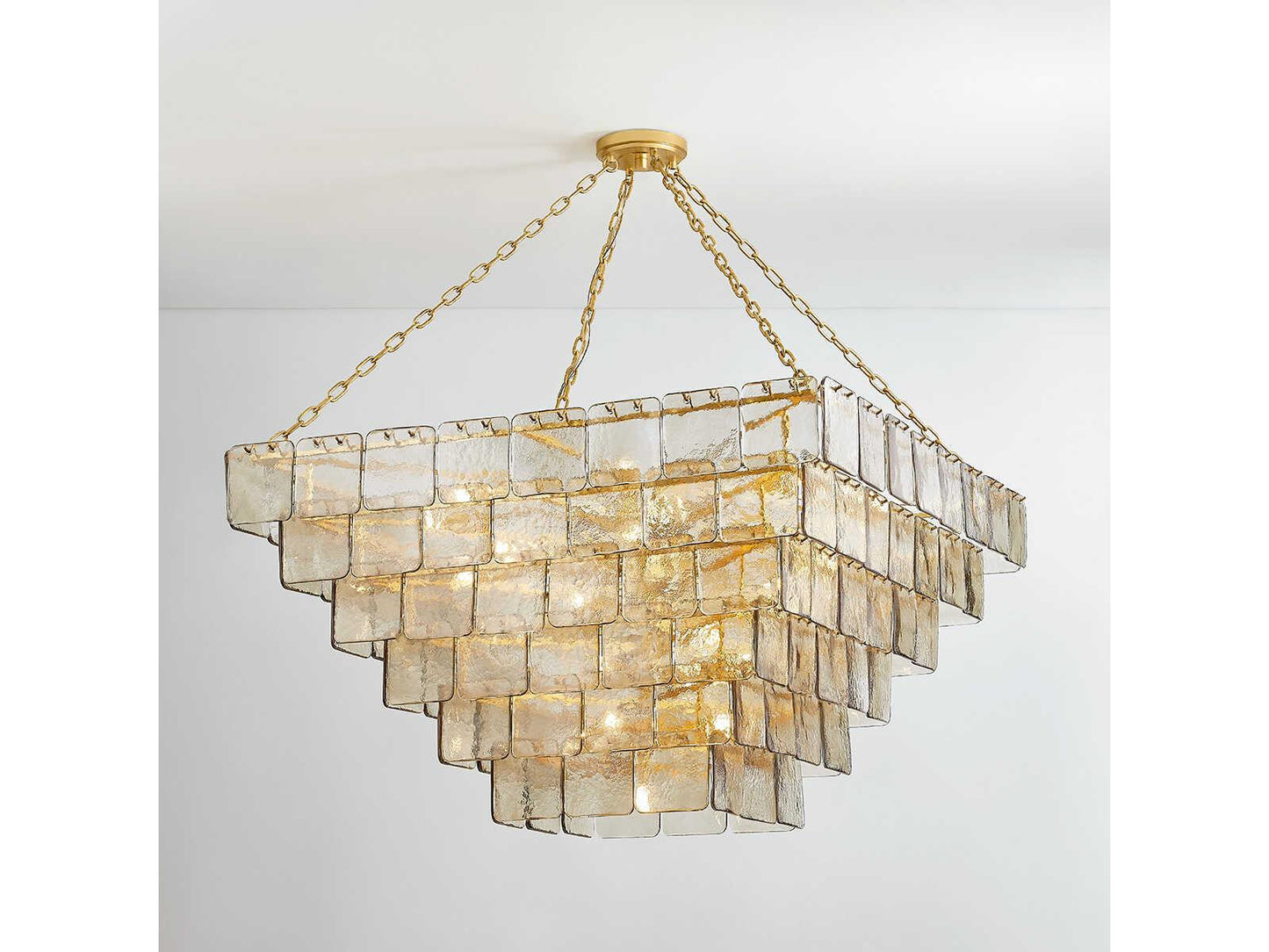 Corbett Lighting 29-Light Regal Chandelier in Vintage Gold Leaf