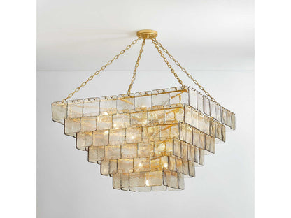 Corbett Lighting 29-Light Regal Chandelier in Vintage Gold Leaf