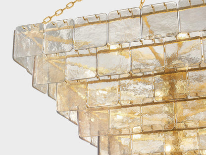 Corbett Lighting 29-Light Regal Chandelier in Vintage Gold Leaf