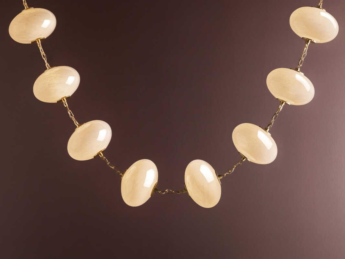 Corbett Lighting Nephele 16-Light Contemporary LED Chandelier in Vintage Polished Brass