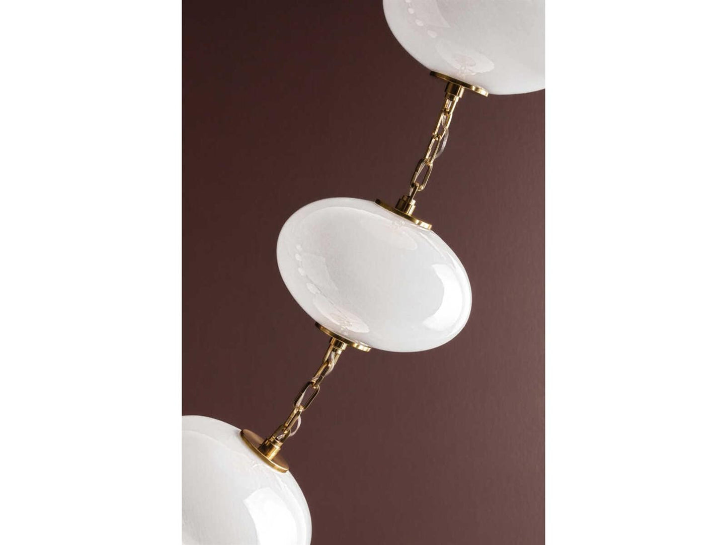 Corbett Lighting Nephele 16-Light Contemporary LED Chandelier in Vintage Polished Brass