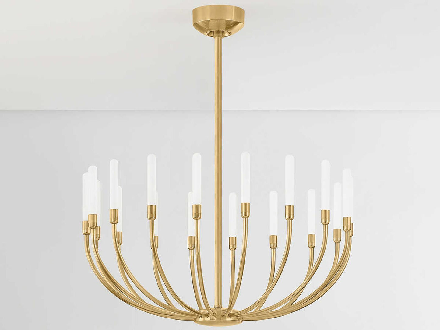 Corbett Lighting 18-Light Amalthea Chandelier in Vintage Brass