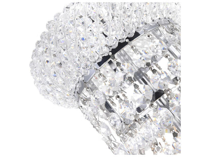 CWI Lighting Empire 34-Light Chandelier in Chrome with K9 Crystals