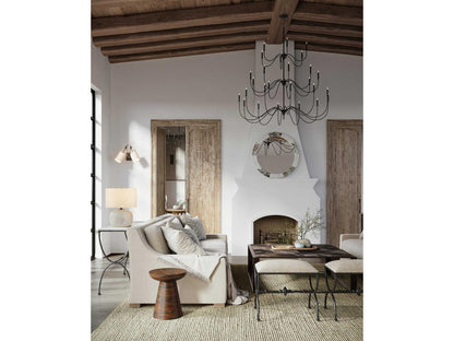 Currey & Company Currey and Company Tirrell 27-Light Chandelier in Antique Black
