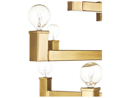 Currey & Company Currey and Company 36-Light Andre Chandelier in Brass Finish