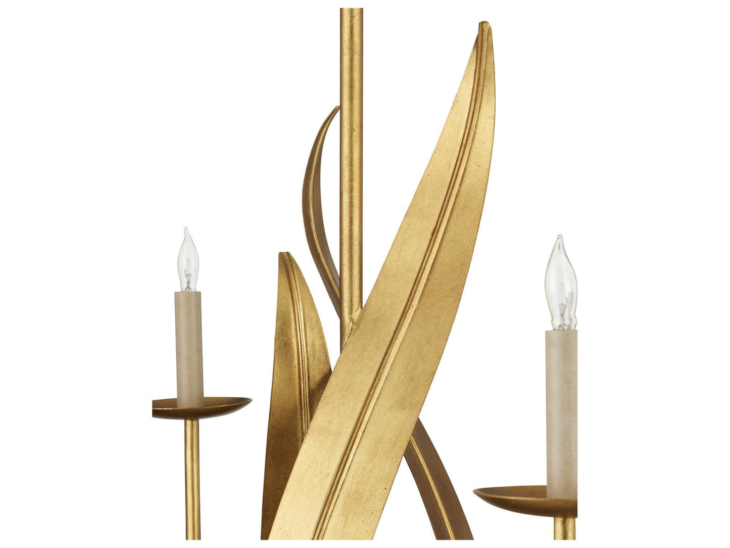 Currey & Company Currey and Company 18-Light Menefee Chandelier in Antique Gold Leaf