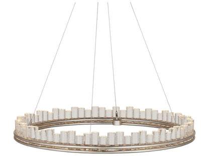 Currey & Company Pleiades 1-Light Silver Round Chandelier