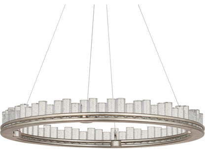 Currey & Company Pleiades 1-Light Silver Round Chandelier