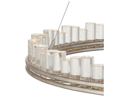 Currey & Company Pleiades 1-Light Silver Round Chandelier
