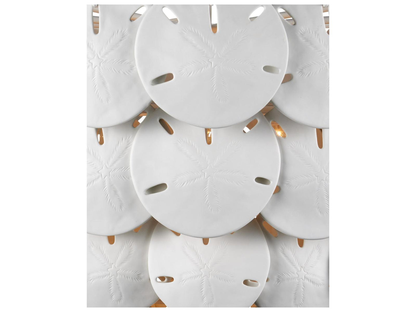 Currey & Company Currey and Company 8-Light Tulum Extra Large Chandelier in Sugar White