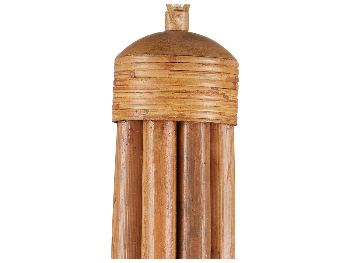 Currey & Company Currey and Company 12-Light Samsara Chandelier in Natural and Saddle Tan