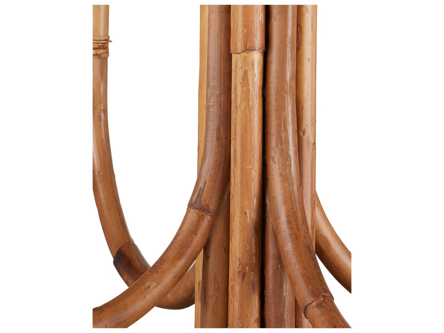Currey & Company Currey and Company 12-Light Samsara Chandelier in Natural and Saddle Tan