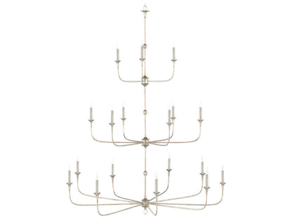 Currey & Company Currey and Company 18-Light Nottaway Grande Chandelier in Champagne Finish