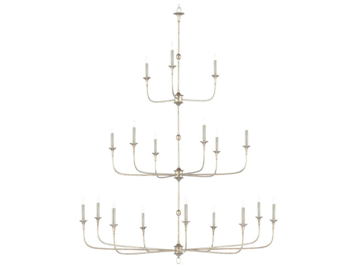 Currey & Company Currey and Company 18-Light Nottaway Grande Chandelier in Champagne Finish