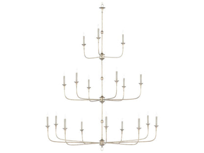 Currey & Company Currey and Company 18-Light Nottaway Grande Chandelier in Champagne Finish