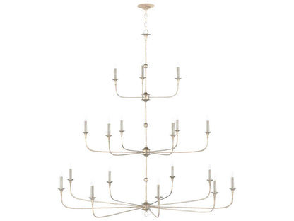 Currey & Company Currey and Company 18-Light Nottaway Grande Chandelier in Champagne Finish