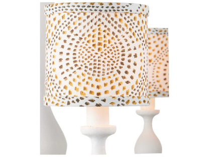 Currey & Company Currey and Company 8-Light Ludwig Chandelier in Gesso White