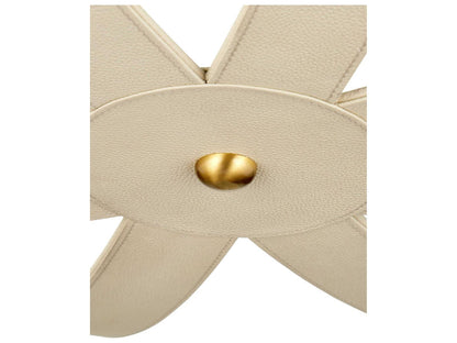 Currey & Company Currey and Company 8-Light Barrington Chandelier in Cream and Brushed Brass