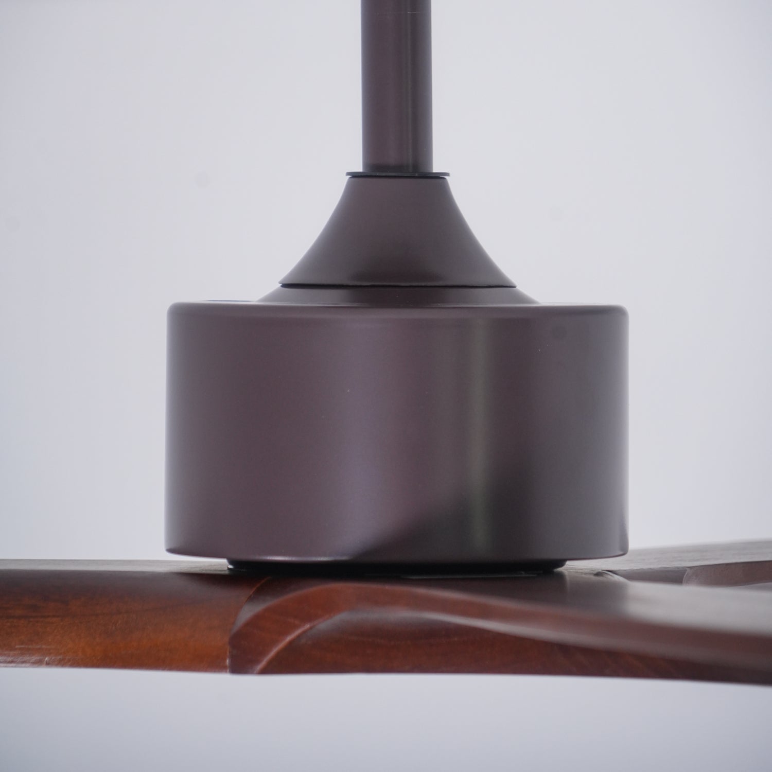 Caesar Kissel 52’’ Ceiling Fan ∅ 52″ x H 11.8″ / Walnut Wood Grain Ceiling fan light