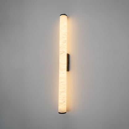 Callisto Wall Lamp Black & White ∅ 2.4″ x H 31.5″ / Warm Light Wall lamp