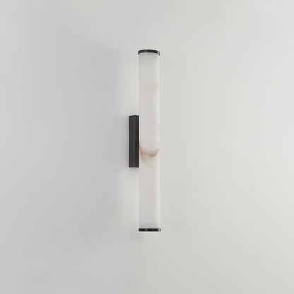 Callisto Wall Lamp Black & White ∅ 2.4″ x H 19.7″ / Warm Light Wall lamp