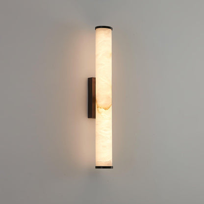 Callisto Wall Lamp Black & White ∅ 2.4″ x H 22.6″ / Warm Light Wall lamp