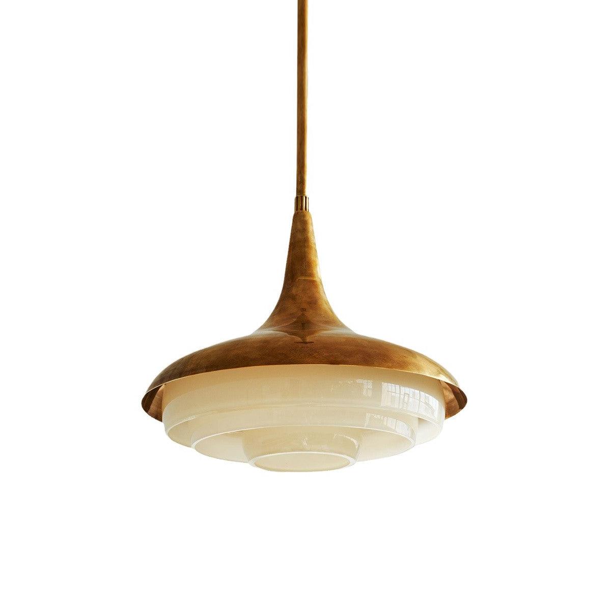 Blossom Pendant Light ∅ 17.7″ x H 11.8″ / Dia 45cm x H 30cm / Gold & Creamy yellow Pendant light