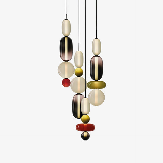 Candied Glass Combo Pendant Light Pendant light
