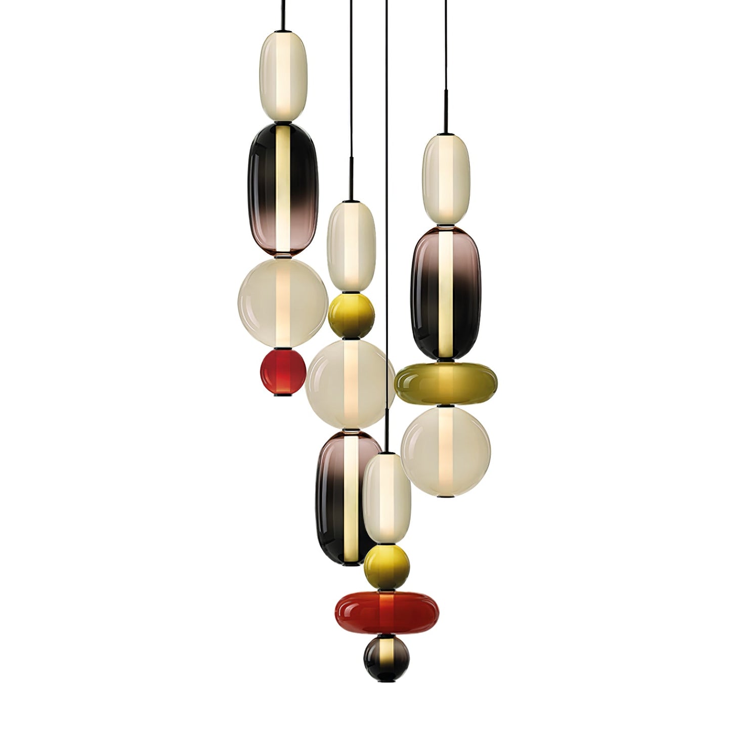 Candied Glass Combo Pendant Light Pendant light
