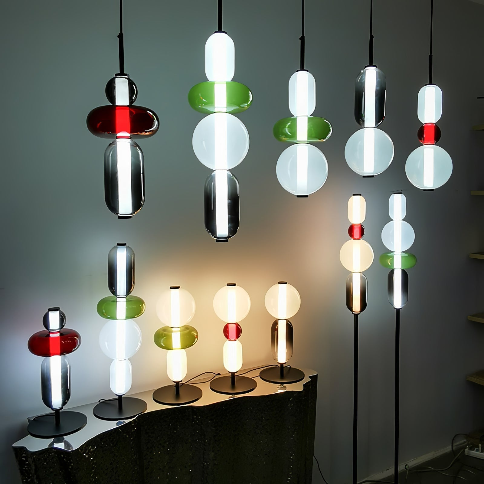 Candied Glass Table Light Table lamp
