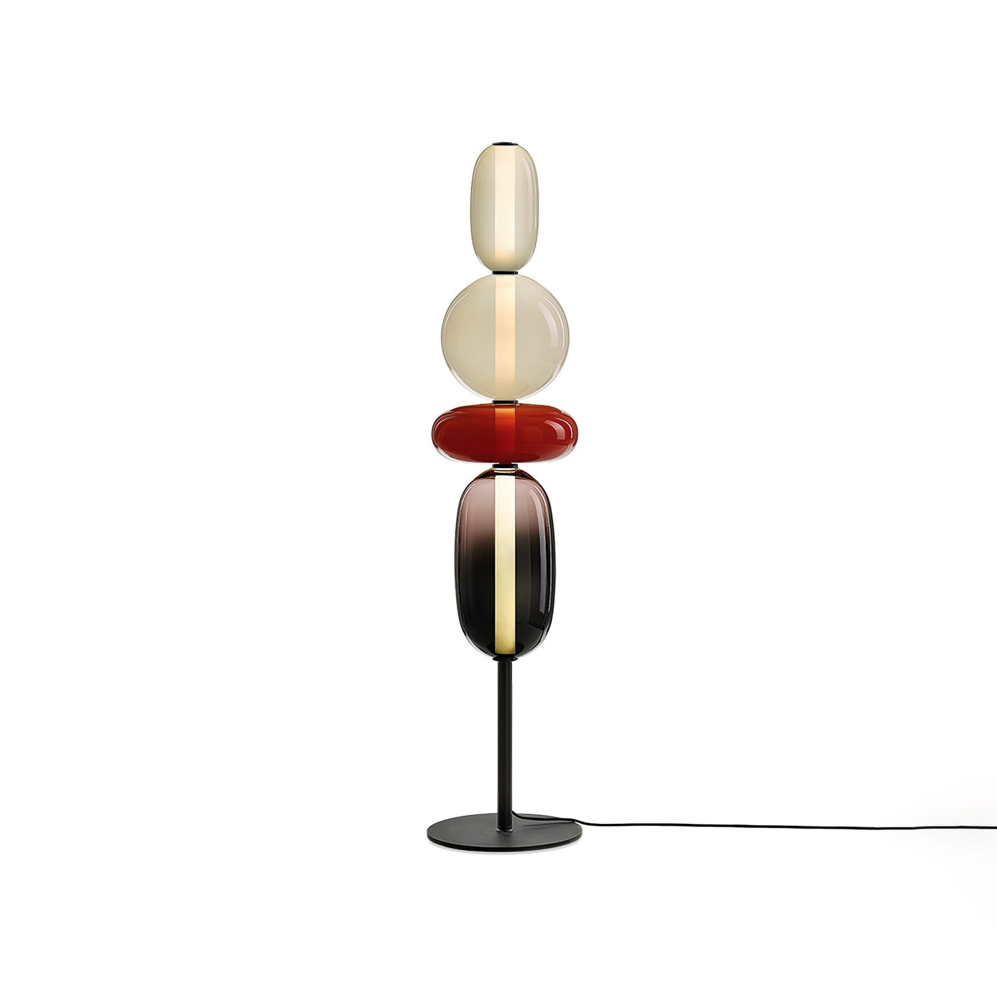 Candied Glass Floor Light ∅ 11.8″ x H 51.2″ / Dia 30cm x H 130cm / Warm Light / US Plug Floor lamp