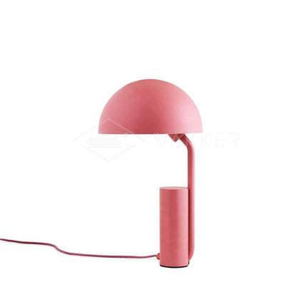Cap Table Lamp ∅ 11″ x H 19.7″ / Dia 28cm x H 50cm / Pink / US Plug Table lamp
