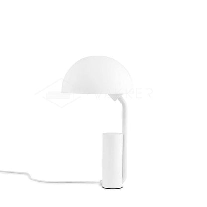 Cap Table Lamp ∅ 11″ x H 19.7″ / Dia 28cm x H 50cm / White / US Plug Table lamp