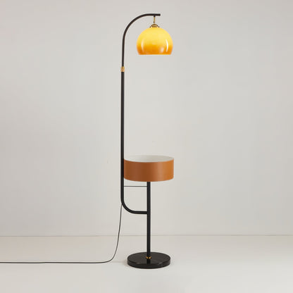 Caramel Arch Floor Lamp ∅ 13.4″ x H 66.9″ / Dia 34cm x H 170cm / Caramel & Black / US Plug Floor lamp