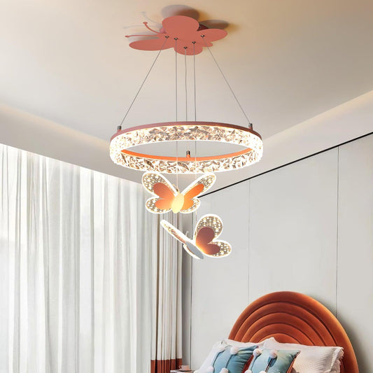 Cartoon Butterfly Acrylic Pendant Lamp Pendant light