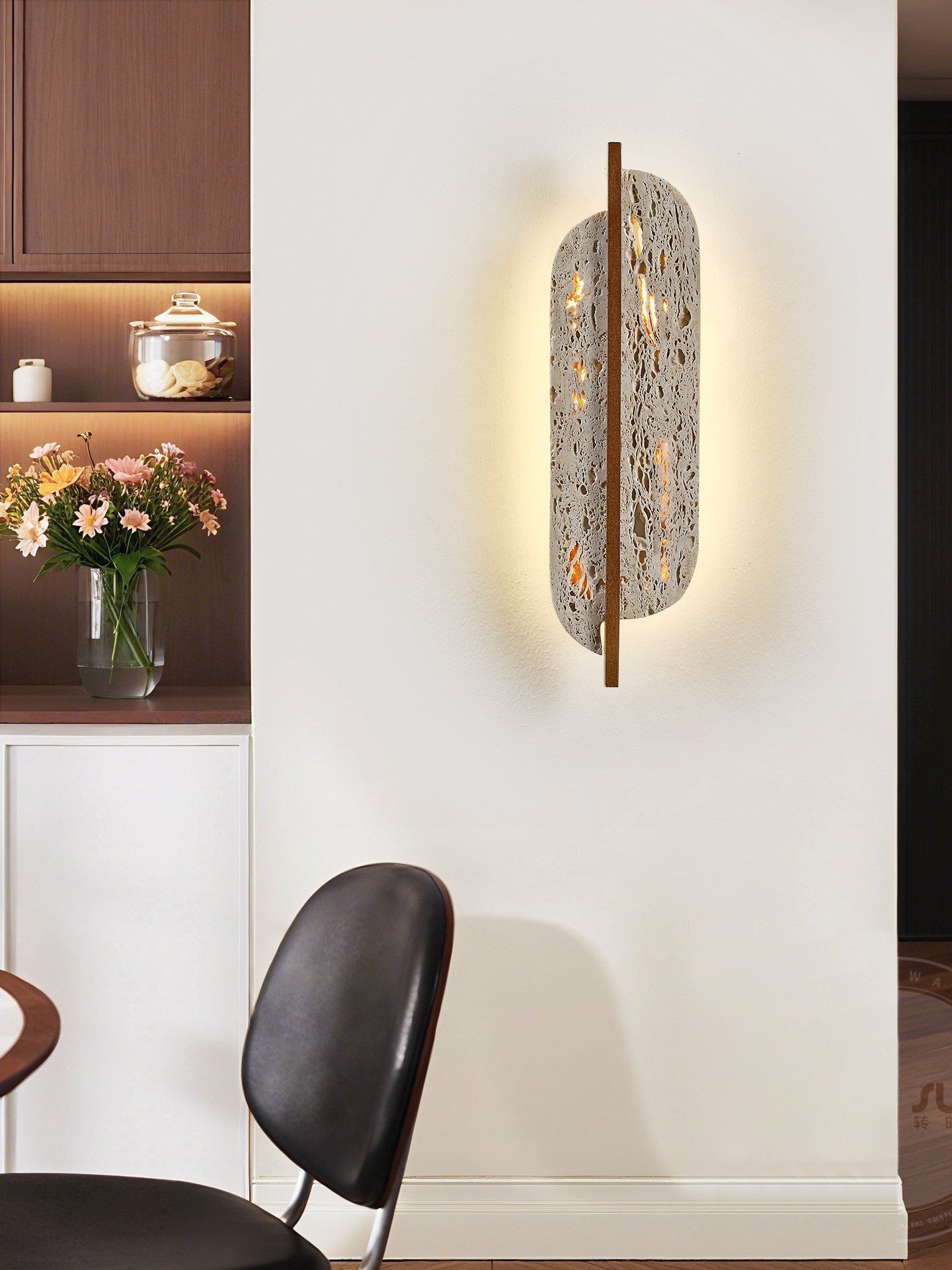 Celeste Travertine Wall Light