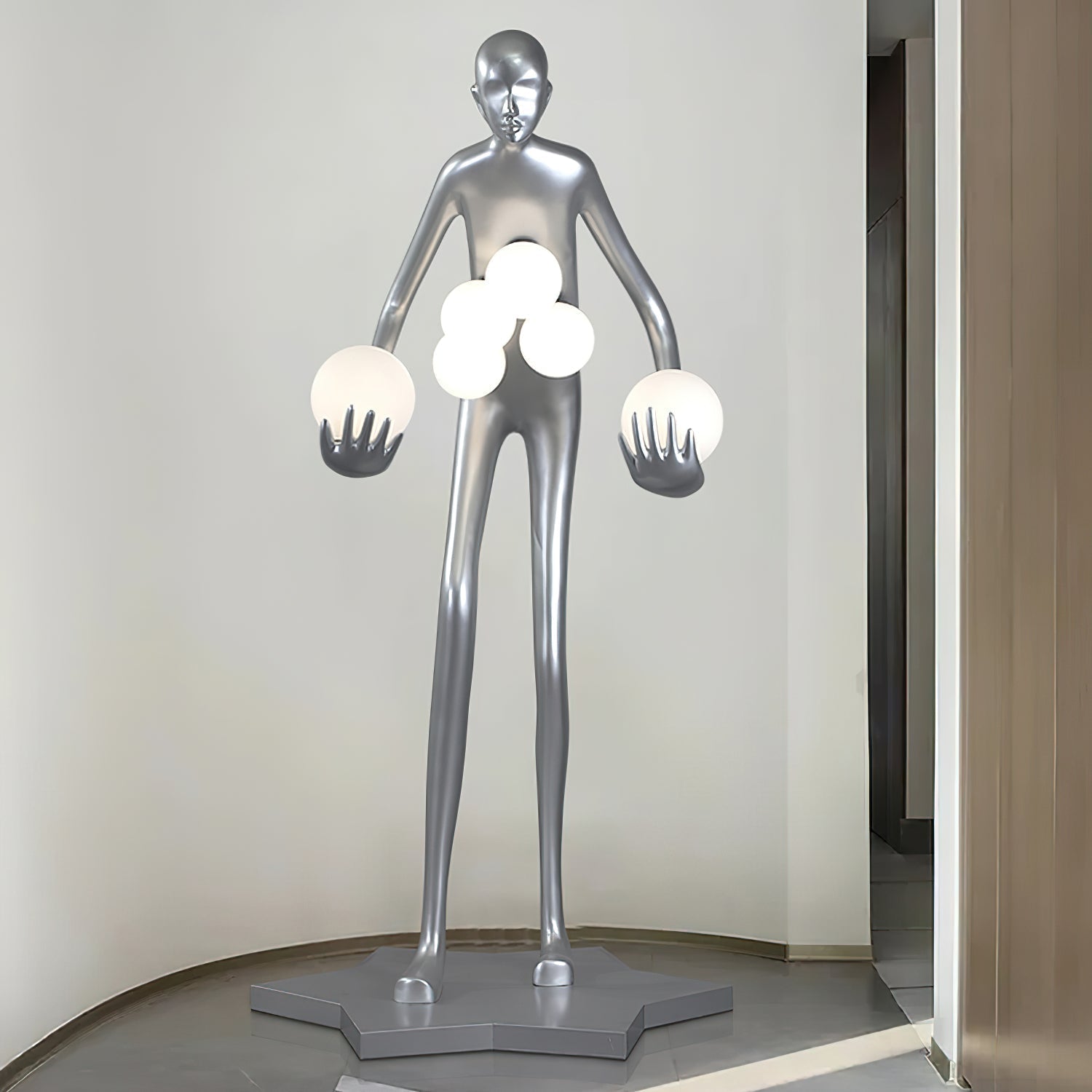 Celestial Guardian Sculpture Floor Lamp Floor lamp