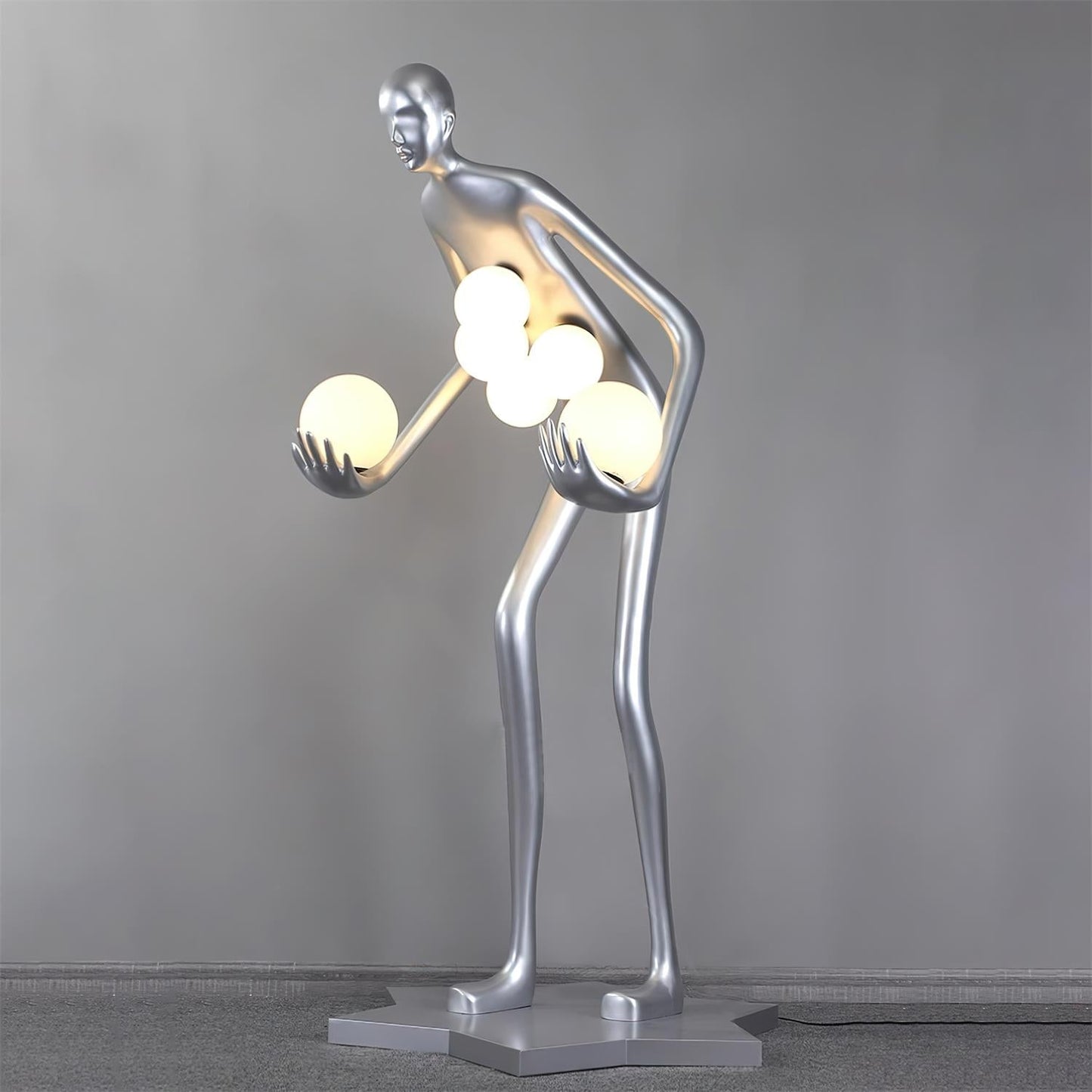 Celestial Guardian Sculpture Floor Lamp Floor lamp