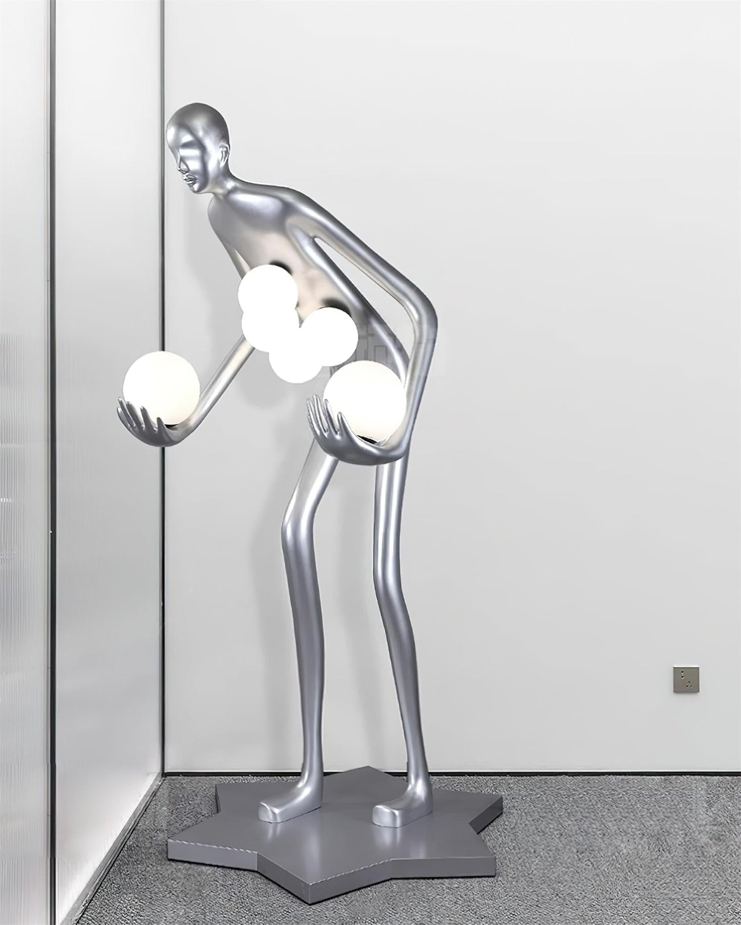 Celestial Guardian Sculpture Floor Lamp Floor lamp