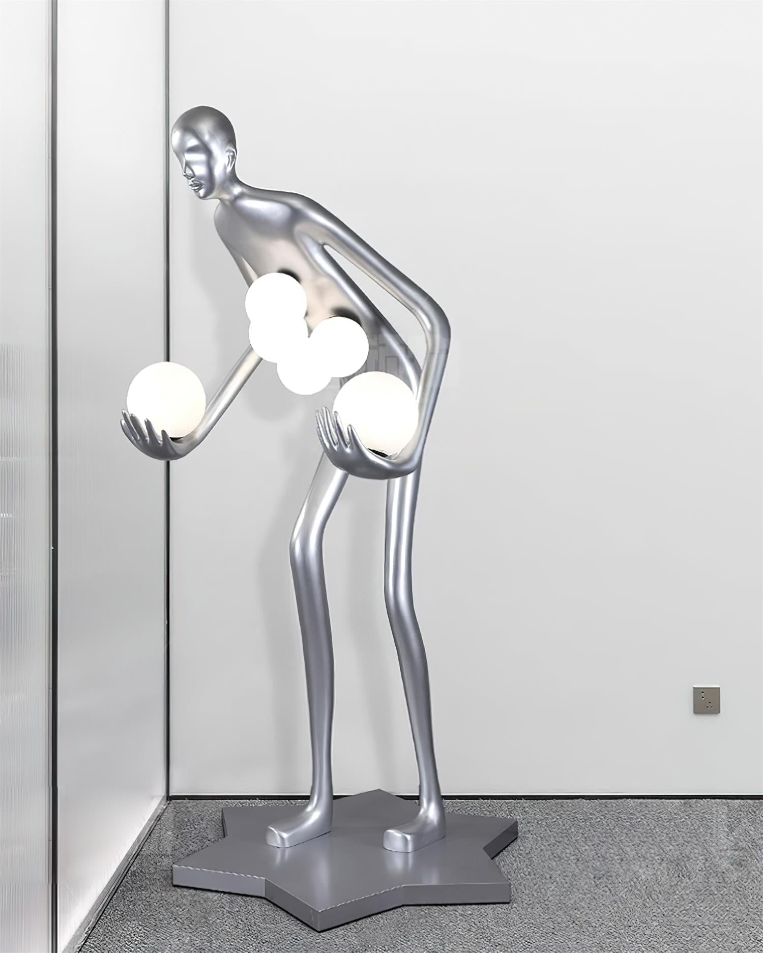 Celestial Guardian Sculpture Floor Lamp Floor lamp