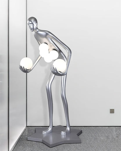 Celestial Guardian Sculpture Floor Lamp Floor lamp