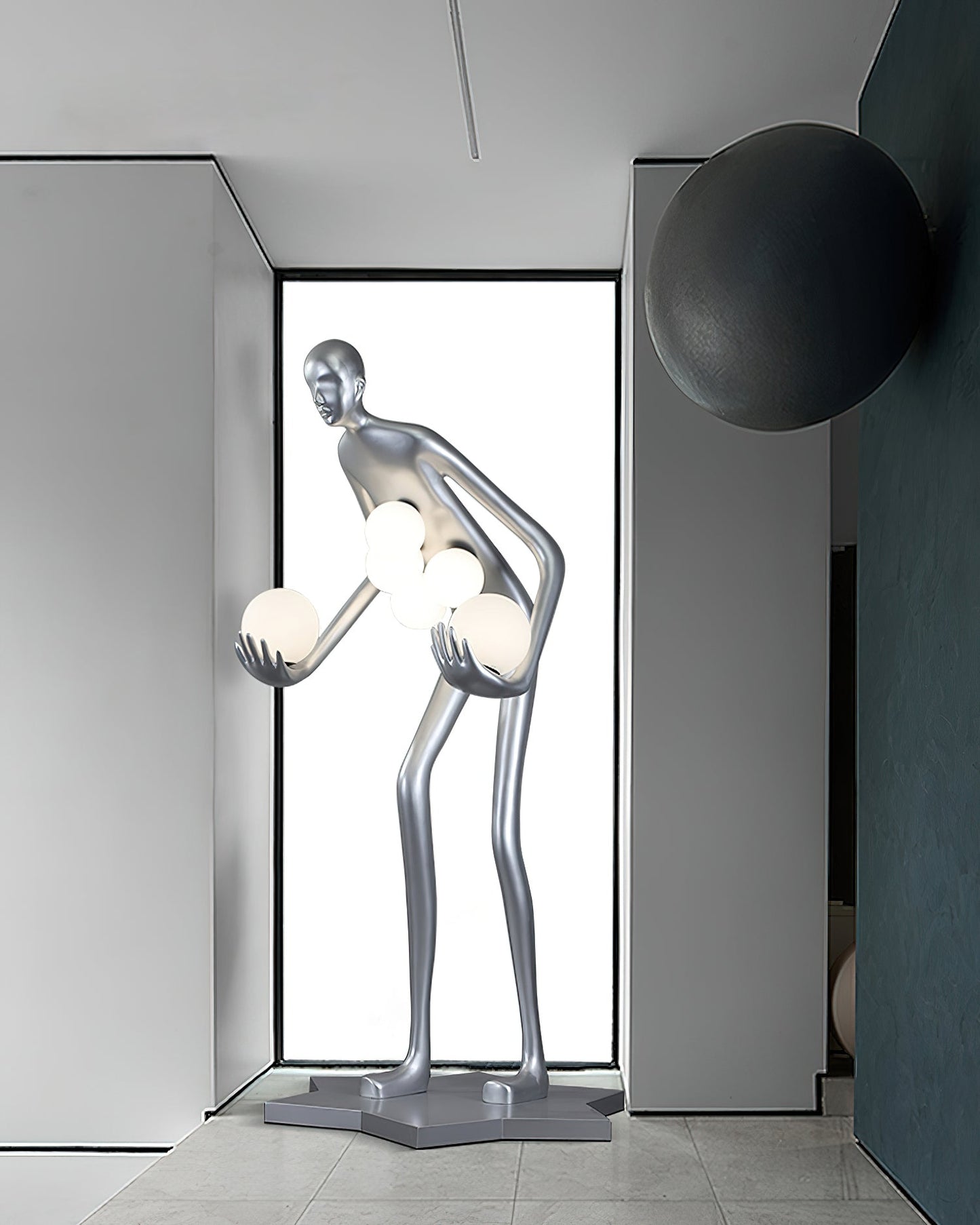 Celestial Guardian Sculpture Floor Lamp Floor lamp